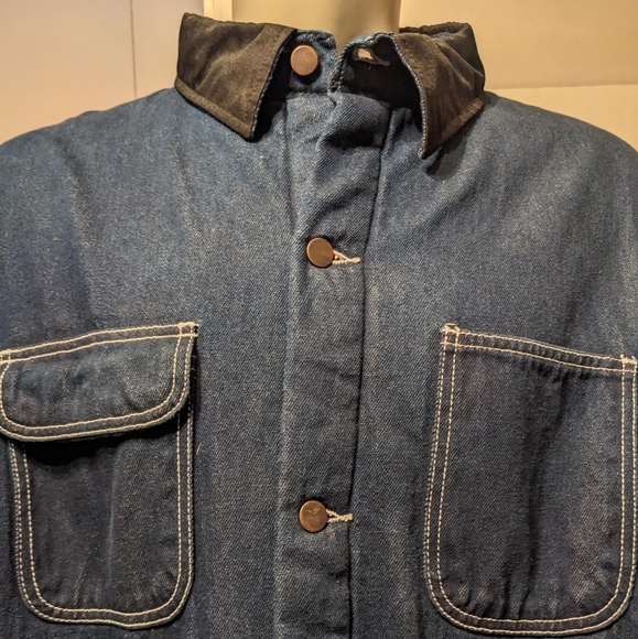 Bob Barker denim blanket lined chore coat - Picture 2 of 16